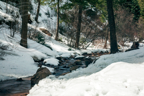 North Cheyenne Creek - Deep in the Snow
