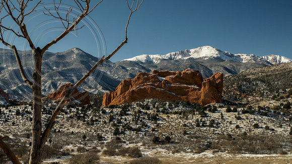 7. Garden of the Gods and Pikes Peak
