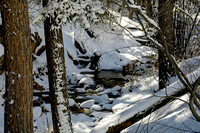 Snow on North Cheyenne Creek