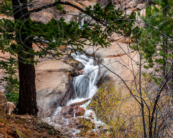 Mini-Waterfall, North Cheyenne Canyon, Colorado Springs, Colorado