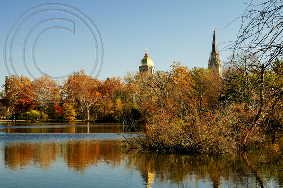 Lake St. Mary at Notre Dame