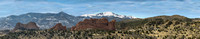 Pikes Peak and Garden of the Gods in Late Winter
