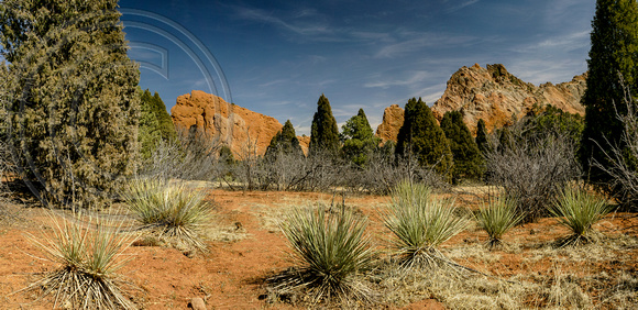 8. Garden of the Gods Panorama Looking East, 20 March 2014